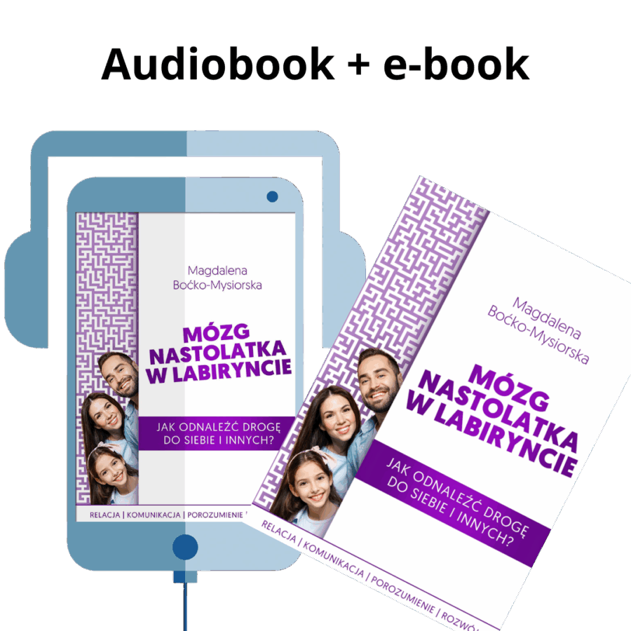 Zestaw Audiobook i E-book "Mózg nastolatka w labiryncie"